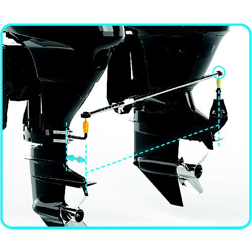 Ez Steer Universal Steer Kit 27-28 C-C 3 Stand Off - Ezukit310004 - 757-Ezukit310004F1